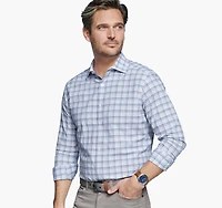 Linen-Blend Dress Shirt