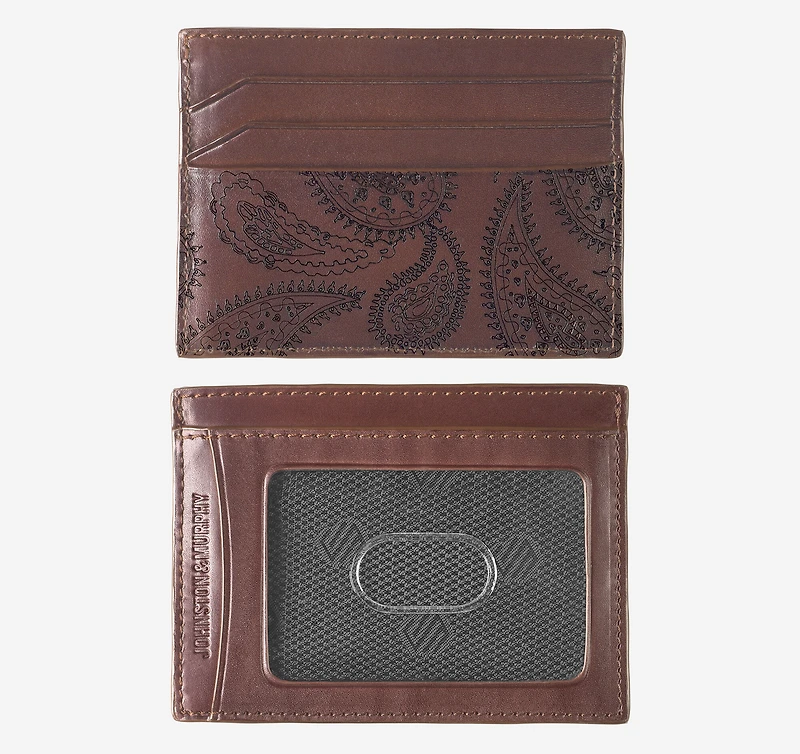 Dress Paisley Weekender Card Wallet