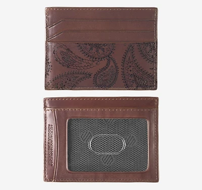 Dress Paisley Weekender Card Wallet