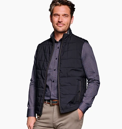 Box Quilted Vest