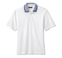 Tipped-Collar Polo