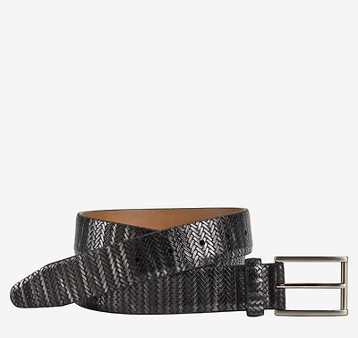Herringbone Embossed Belt