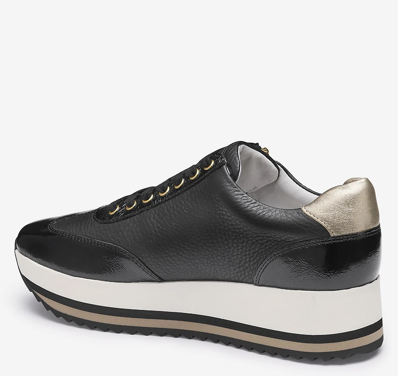 Gracie Side-Zip Lace Up