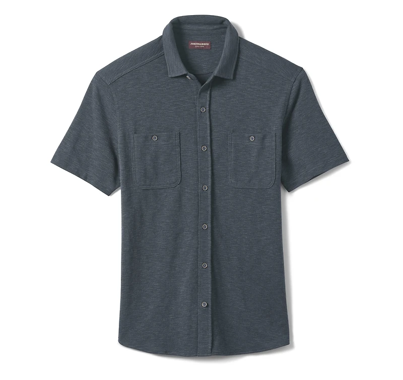 Double Pocket Knit Shirt