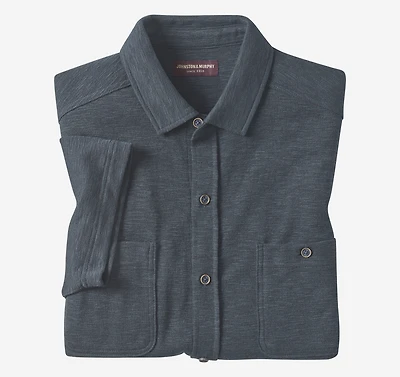 Double Pocket Knit Shirt