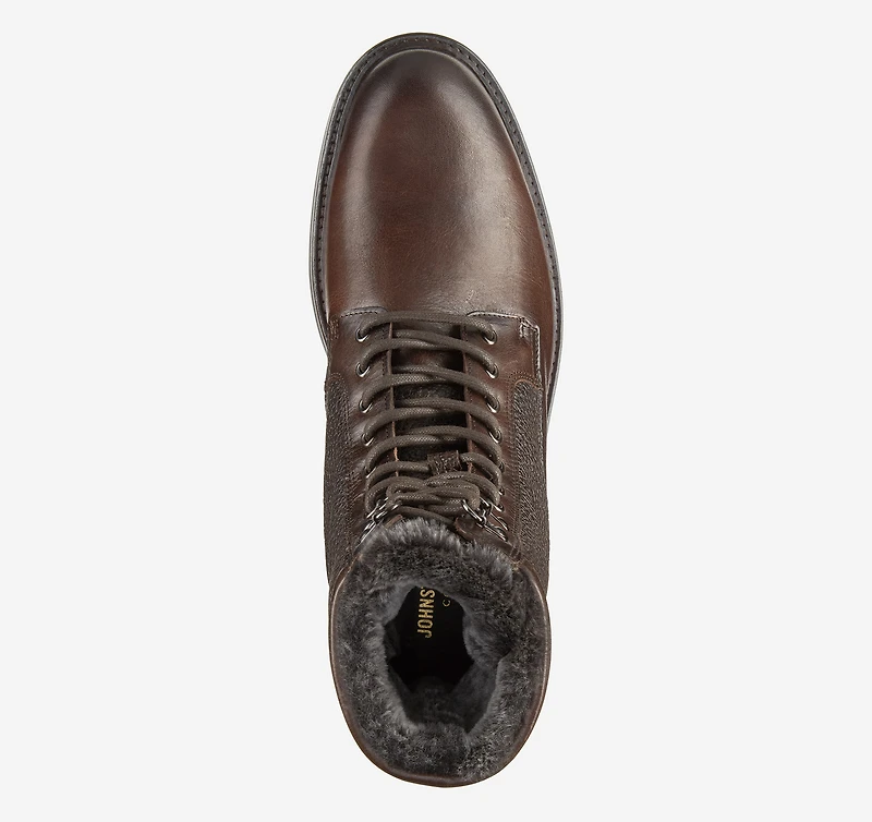 Latham Plain Toe Shearling Boot