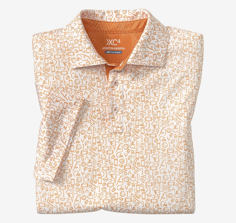 Game Day XC4® Multi-Sport Print Polo