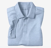 Textured Print Polo