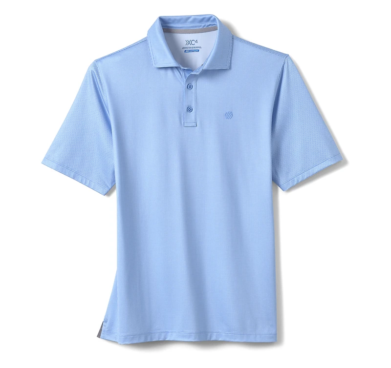 XC4® Performance Gingham Polos + Cool Degree™