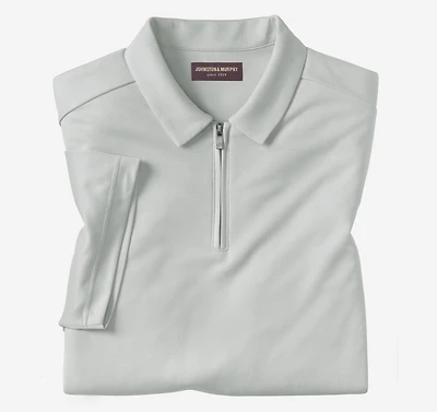 Vintage Birdseye Zip Polo