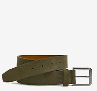 Micro-Textured Suede Belt