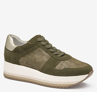 Gracie Colorblock Lace-Up