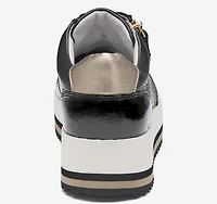 Gracie Side-Zip Lace Up