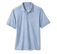 Textured Print Polo
