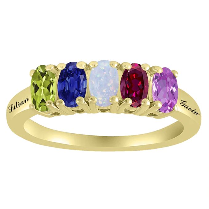 Kay Birthstone Family & Mother's Ring