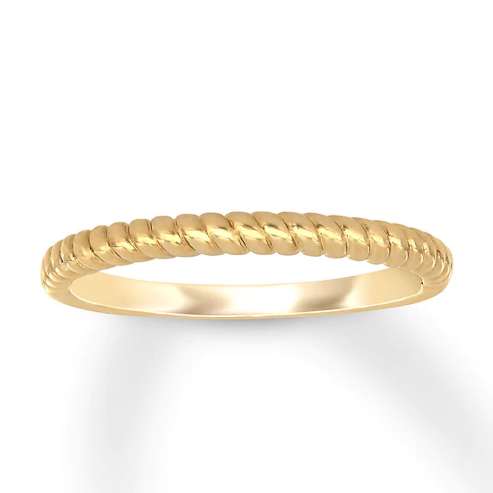 Wedding Band 14K Yellow Gold