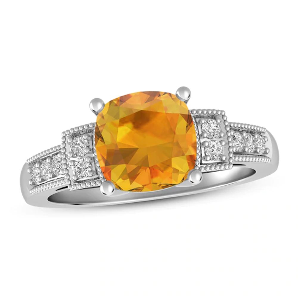 14K Yellow Gold Amethyst, Citrine, Blue Topaz Pear Ring – Maurice's Jewelers