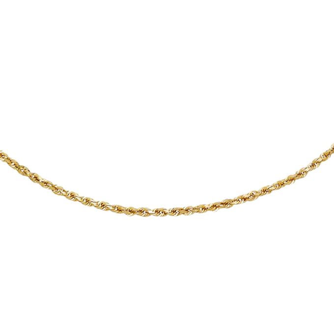 Kay Solid Rope Chain 14K Yellow Gold 22"