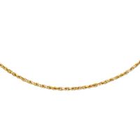 Solid Rope Chain 14K Yellow Gold 22"