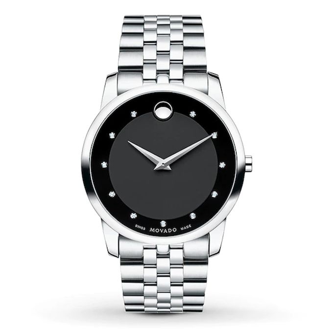 Kay Previously Owned Movado Men's Watch Museum Classic 0606878