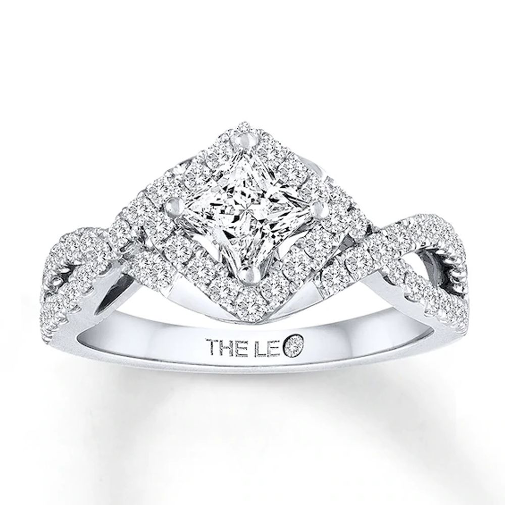 Lab-Created Diamonds by KAY Engagement Ring 2-3/8 ct tw Round-cut 14K White  Gold | Kay Outlet