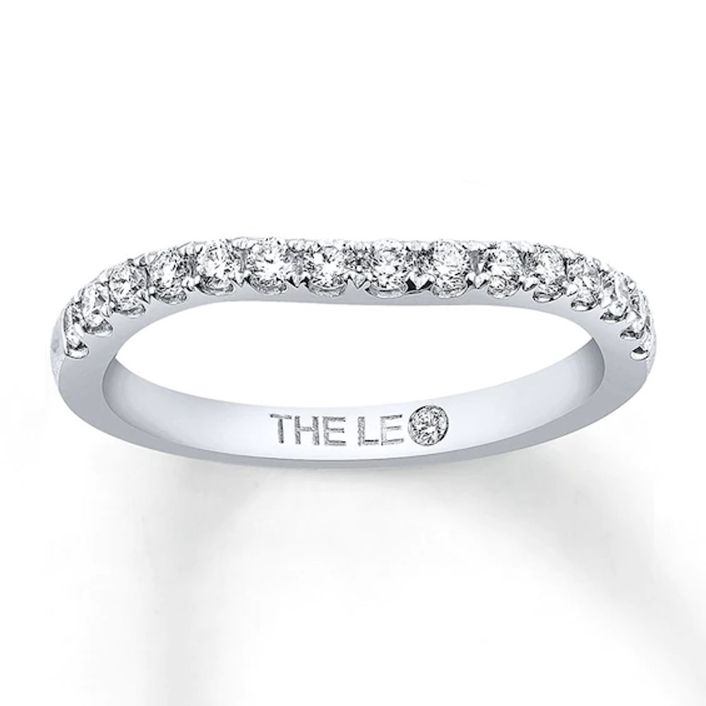 Diamond Wedding Band 1/3 ct tw Round-cut 14K White Gold