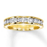 Diamond Band 1 ct tw Round-cut 14K Yellow Gold