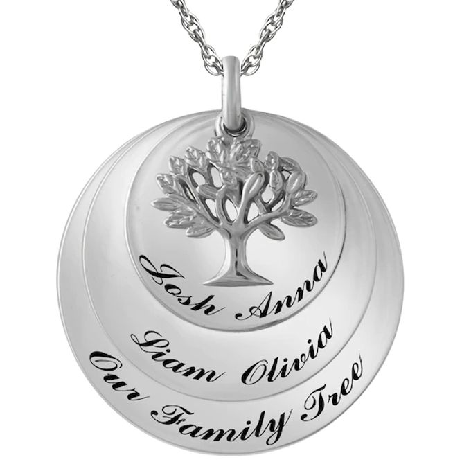 Family & Mother's Tree Necklace