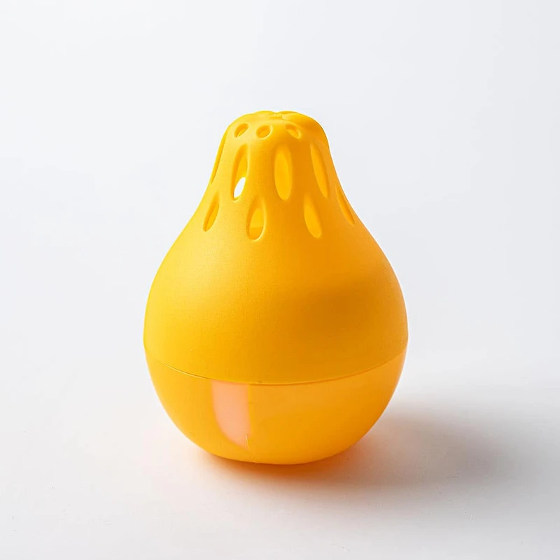 Modern Kitchen Reusable Pear-Shaped Fruit Fly Trap (Yellow)
