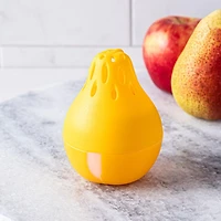 Modern Kitchen Reusable Pear-Shaped Fruit Fly Trap (Yellow)