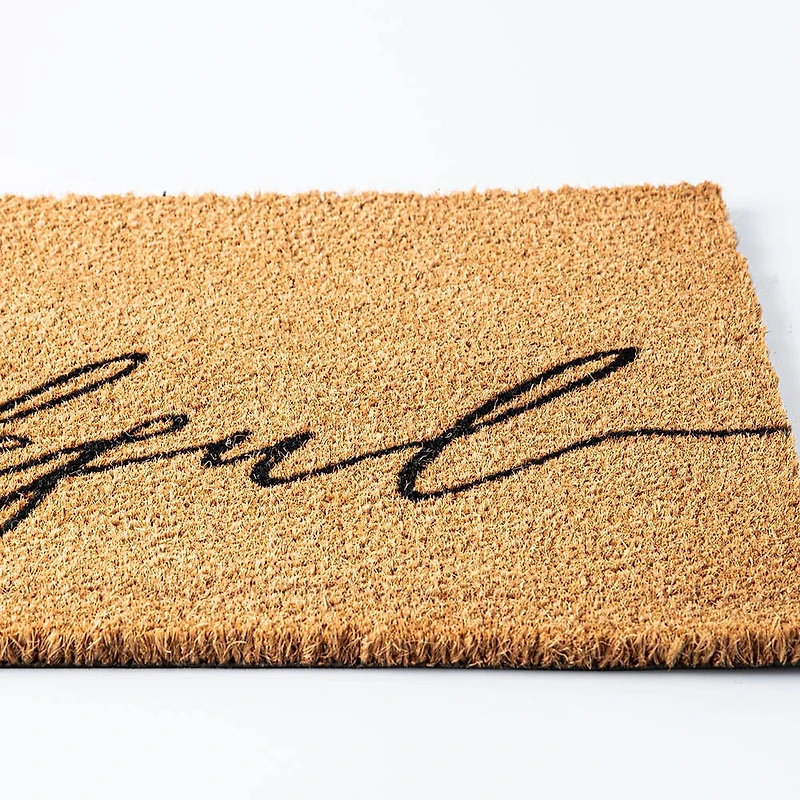 KSP Casual 'Thankful' Coir Doormat (Natural)