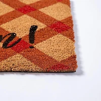 KSP Casual 'Hey Pumpkin' Coir Doormat (Orange)