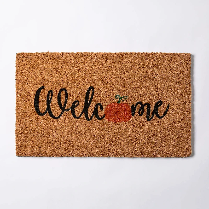 KSP Casual 'Welcome Pumpkin' Coir Doormat (Natural)