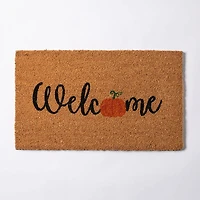 KSP Casual 'Welcome Pumpkin' Coir Doormat (Natural)