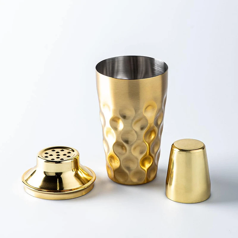 KSP Coin Cocktail Shaker 16oz. (Brushed Gold)