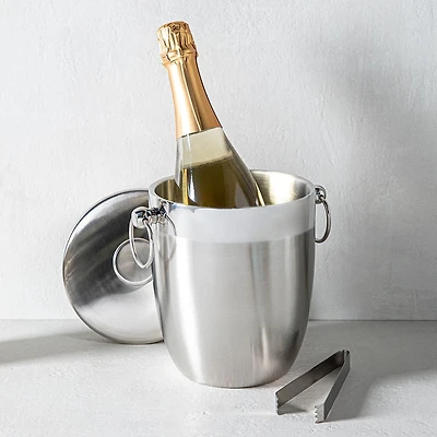 KSP Prestige Double Wall Ice Bucket with Tongs