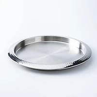 KSP Bar Essentials 'Hammered' Round Bar Tray