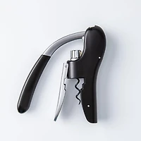 KSP Bar Essentials Lever Wine Bottle Opener (Silver/Black)