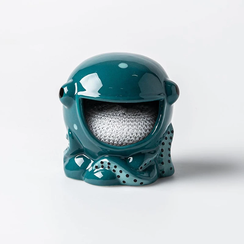 Boston Warehouse Scrubby 'Octopus' Ceramic Scrubby Holder