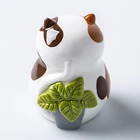 Boston Warehouse Scrubby 'Cat' Ceramic Scrubby Holder