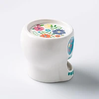 Boston Warehouse Scrubby 'Sugar Skull' Ceramic Scrubby Holder