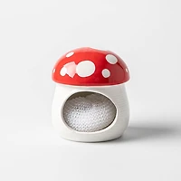 Boston Warehouse Scrubby 'Mushroom' Ceramic Scrubby Holder