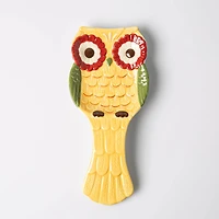 Boston Warehouse Shaped 'Owl' Ceramic Spoon Rest