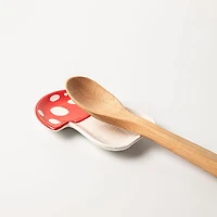 Boston Warehouse Shaped 'Mushroom' Ceramic Spoon Rest