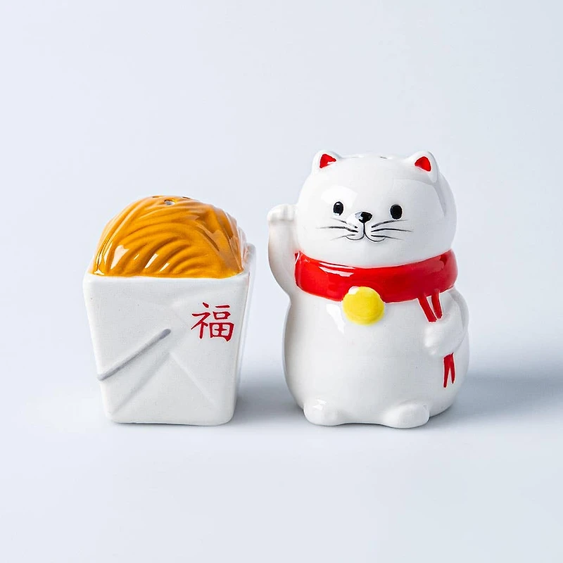 Boston Warehouse Flea Market 'Takeout Container' Salt & Pepper