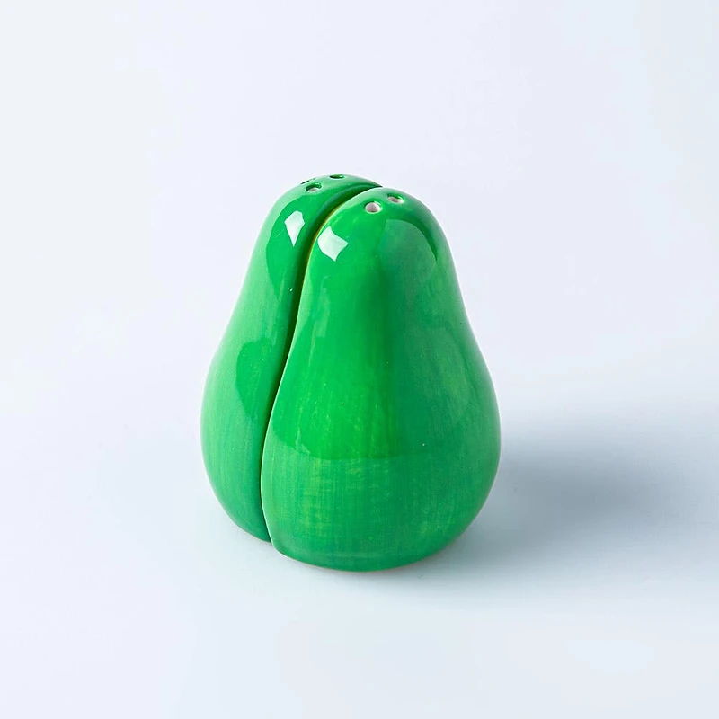 Boston Warehouse Flea Market Shaped 'Avocado' Salt & Pepper - Set of 2