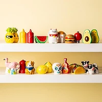 Boston Warehouse Flea Market Shaped 'Watermelon' Salt & Pepper - S/2