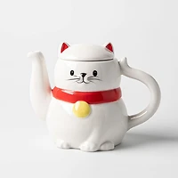 Boston Warehouse Flea Market Shaped 'Happy Cat' Teapot