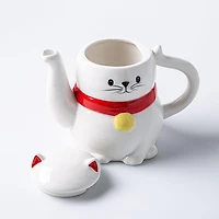 Boston Warehouse Flea Market Shaped 'Happy Cat' Teapot