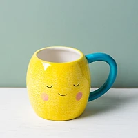 Boston Warehouse Flea Market Shaped 'Lemon' Mug (Yellow)